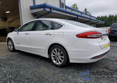 2017 Ford Fusion Se Hybrid из США, поврежденный, VIN 3FA6P0LU9HR359594